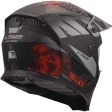 Шлем LS2 OF606 DRIFTER GAS GREY RED-06