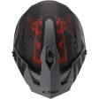 Шлем LS2 OF606 DRIFTER GAS GREY RED-06