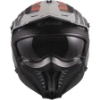 Шлем LS2 OF606 DRIFTER GAS GREY RED-06