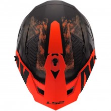 Шлем LS2 OF606 DRIFTER GAS GREY ORANGE-06