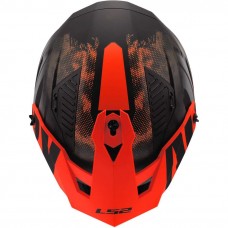 Шлем LS2 OF606 DRIFTER GAS GREY ORANGE-06
