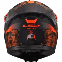 Шлем LS2 OF606 DRIFTER GAS GREY ORANGE-06