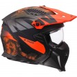 Шлем LS2 OF606 DRIFTER GAS GREY ORANGE-06
