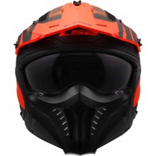 Шлем LS2 OF606 DRIFTER GAS GREY ORANGE-06