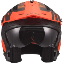 Шлем LS2 OF606 DRIFTER GAS GREY ORANGE-06