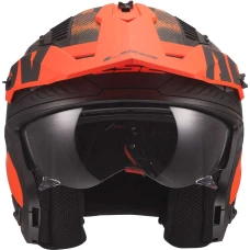 Шлем LS2 OF606 DRIFTER GAS GREY ORANGE-06