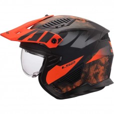 Шлем LS2 OF606 DRIFTER GAS GREY ORANGE-06