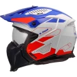 Шлем LS2 OF606 DRIFTER TREK WHITE BLUE RED-06