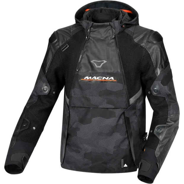 Куртка MACNA Bradical Black-grey camo/orange