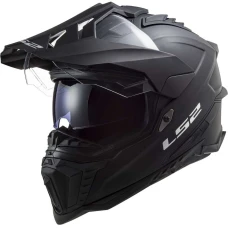 Шлем LS2 MX701 EXPLORER SOLID MATT BLACK-06