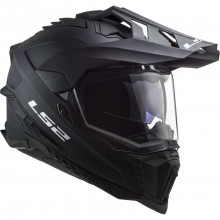 Шлем LS2 MX701 EXPLORER SOLID MATT BLACK-06