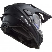 Шлем LS2 MX701 EXPLORER SOLID MATT BLACK-06