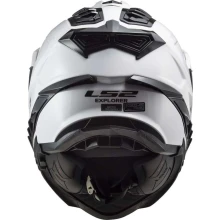 Шлем LS2 MX701 EXPLORER SOLID WHITE-06