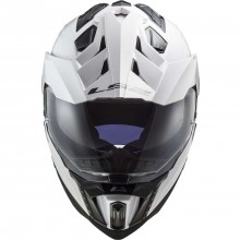 Шлем LS2 MX701 EXPLORER SOLID WHITE-06