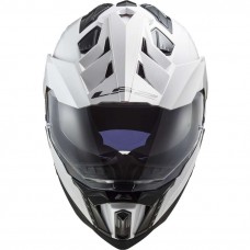 Шлем LS2 MX701 EXPLORER SOLID WHITE-06
