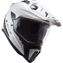 Шлем LS2 MX701 EXPLORER SOLID WHITE-06