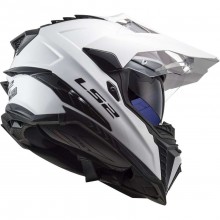 Шлем LS2 MX701 EXPLORER SOLID WHITE-06