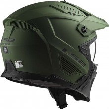 Шлем LS2 OF606 DRIFTER SOLID MATT MILITARY GREEN-06