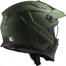 Шлем LS2 OF606 DRIFTER SOLID MATT MILITARY GREEN-06