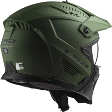 Шлем LS2 OF606 DRIFTER SOLID MATT MILITARY GREEN-06