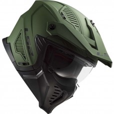 Шлем LS2 OF606 DRIFTER SOLID MATT MILITARY GREEN-06