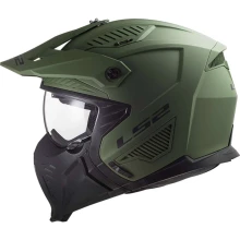 Шлем LS2 OF606 DRIFTER SOLID MATT MILITARY GREEN-06