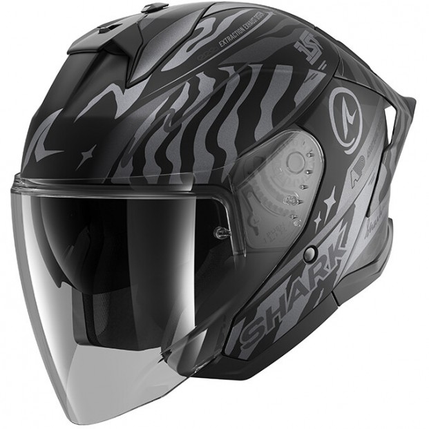 Шлем SHARK SKWAL JET CUP SPEED-FANCY Mat (KAS)
