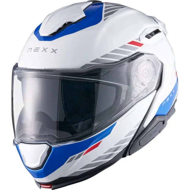 Шлем NEXX X.LIFETOUR GLOBE WHITE.BLUE