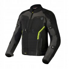 Куртка текстильная REBELHORN BORG BLACK/DARK GREY/FLO YELLOW