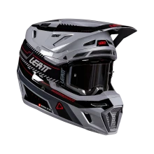 Шлем с очками LEATT KIT MOTO 8.5 GREY