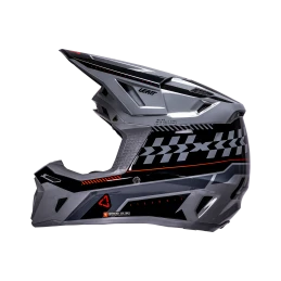 Шлем с очками LEATT KIT MOTO 8.5 GREY