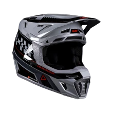 Шлем с очками LEATT KIT MOTO 8.5 GREY