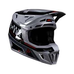 Шлем с очками LEATT KIT MOTO 8.5 GREY