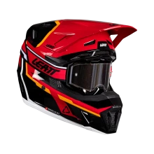 Шлем с очками LEATT KIT MOTO 7.5 RED