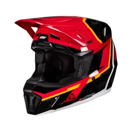 Шлем с очками LEATT KIT MOTO 7.5 RED
