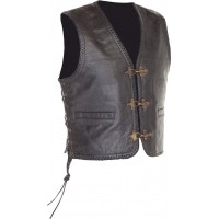 Жилет RICHA SADIC WITH FRANGELS BLACK