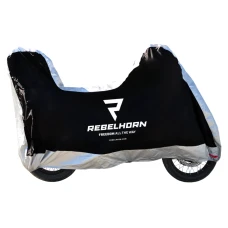Чехол для мотоцикла Rebelhorn Cover Top Box Black/Silver