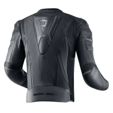 Куртка кожаная Rebelhorn Fighter Black