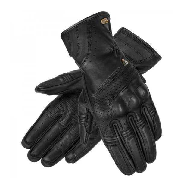 Перчатки кожаные REBELHORN RUNNER TFL PERFOROWANE BLACK