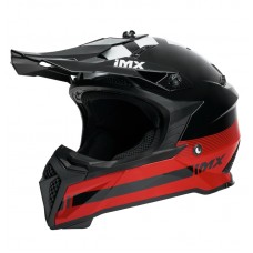 Шлем IMX FMX-02 BLACK/RED/WHITE GLOSS