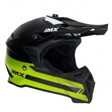 Шлем IMX FMX-02 BLACK/FLUO YELLOW/WHITE GLOSS