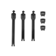 Пряжки для ботинок JUNIOR LEATT MOTO KIT 3.5 3-PCS BLACK