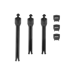 Пряжки для ботинок JUNIOR LEATT MOTO KIT 3.5 3-PCS BLACK