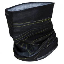 Снуд-воротник REBELHORN DUCT NECKWEAR/TUBULAR BLACK/GREY/FLUO YELLOW