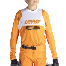 Свитшот (джерси) JUNIOR LEATT MOTO 4.5 ORANGE