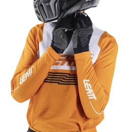 Свитшот (джерси) JUNIOR LEATT MOTO 4.5 ORANGE