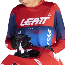 Свитшот (джерси) JUNIOR LEATT MOTO 4.5 ROYAL BLUE RED