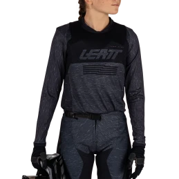 Свитшот (джерси) JUNIOR LEATT MOTO 4.5 STEALTH BLACK GREY