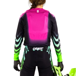 Свитшот (джерси) JUNIOR LEATT MOTO 4.5 TIGER PINK