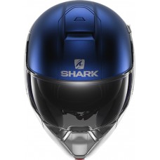 Шлем SHARK EVOJET DUAL BLANK Silver Blue Silver